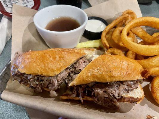 Prime Rib sandwich