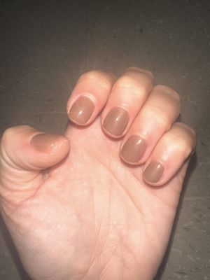 Gel manicure