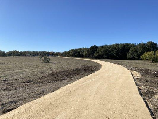 Road Base (dirt) Driveway