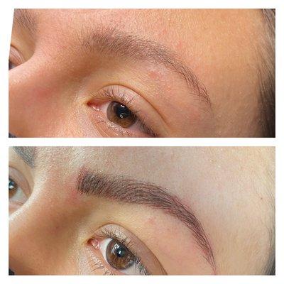 Before & After Microblading