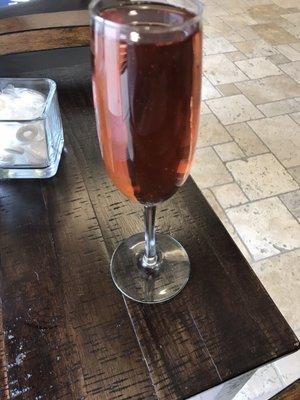 Pomegranate Bellini