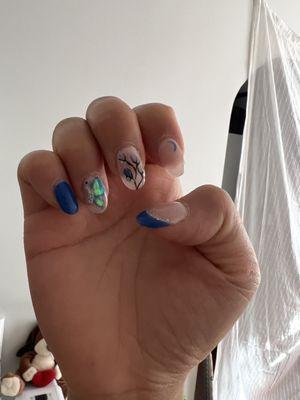 Nails: right hand