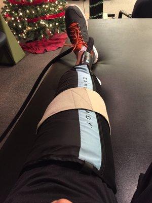 This ice water compression thing feels amazing!