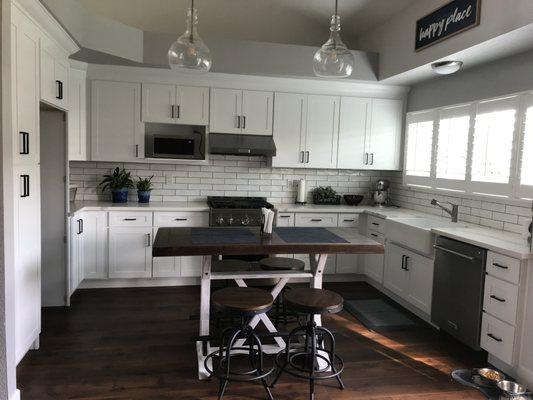 Kitchen after remodel