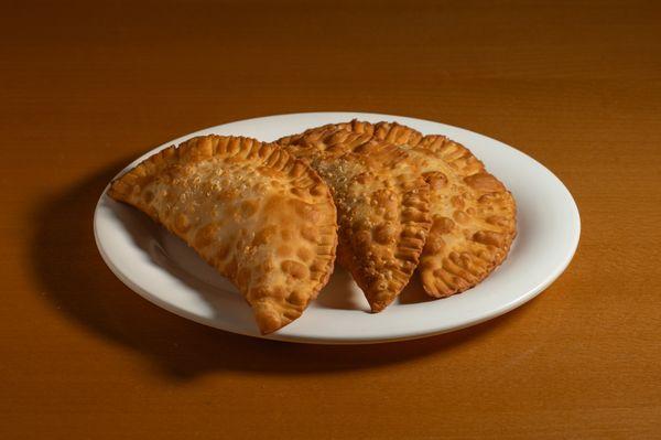 Our Classic beef, chicken, & cheese empanadas.