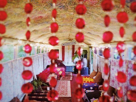 60s Party Hippie Bus