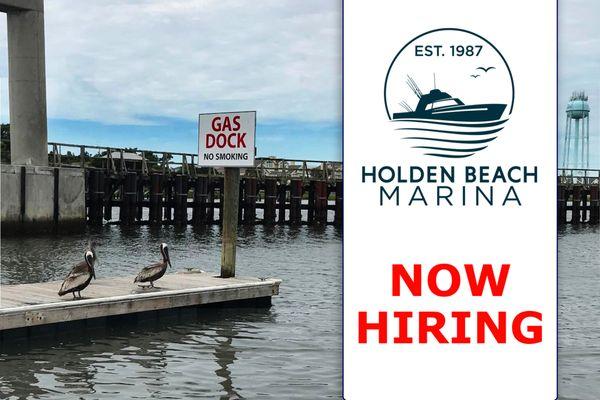 Gas Dock at Holden Beach Marina