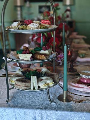 Afternoon Tea at McHugh Tea Room in Bellaire, TX