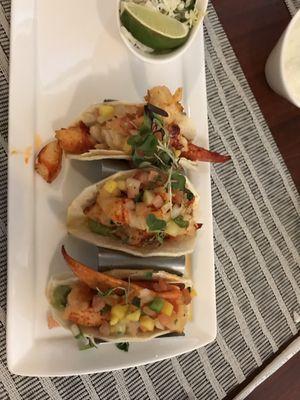 Lobster taco