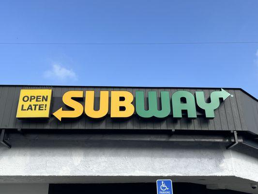 Subway open late