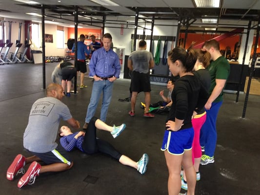 There is so much to learn about the body. CF Boston is not just a gym. We're a school of fitness and pass knowledge on to client