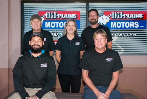 The team behind all of your great service!