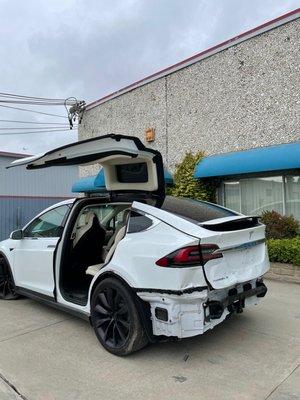 We also do work on Teslas too