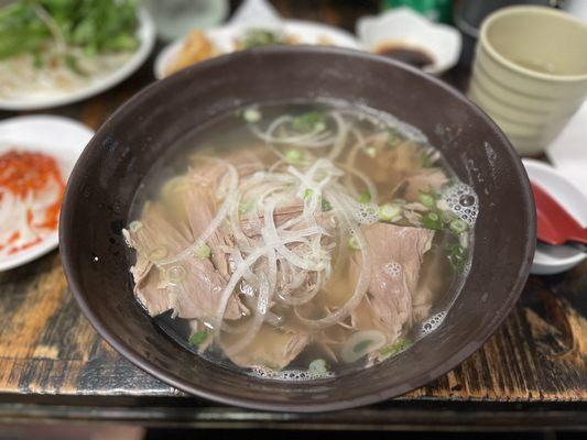 Brisket pho