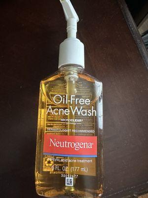 NEUTROGENA ACNE OIL FREE FACE WASH