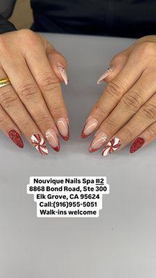 Trending Nail art done by Nouvique Nails Spa #2 in Elk Grove.