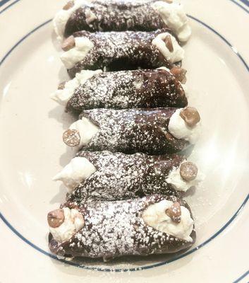 Chocolate Cannoli made in our very own bakery