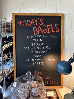 Bagel options