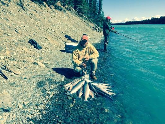 Bank Fishing Kenai River