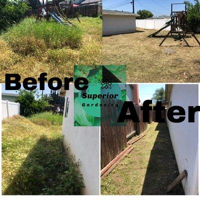 Cleanup and Garden Service. Send us a text for a free estimate..