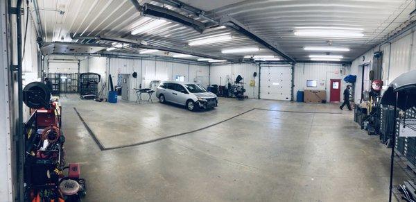 Auto Body Production Area