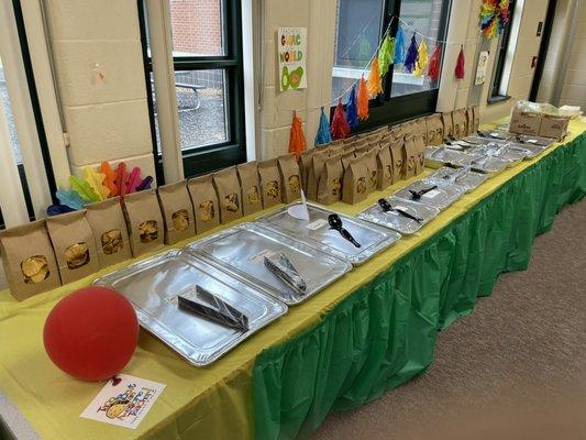 Personalized Catering for Brooks Elementary School - South Brunswick, NJ