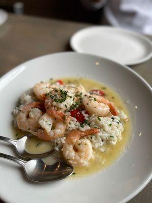 Shrimp risotto