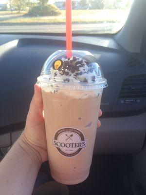 Pumpkin mocha blended. YUM