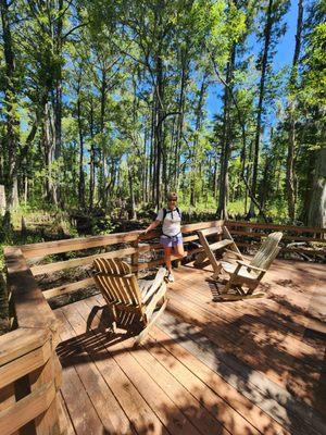 Resting spots on the trails