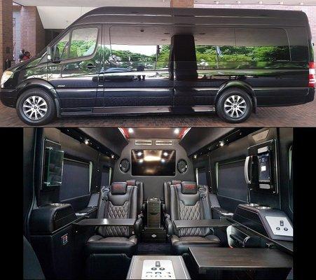 Atlanta 6 Passenger Luxury Sprinter Limo Van