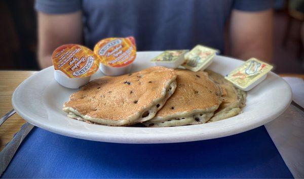 Talk Stack Blueberry Pancakes