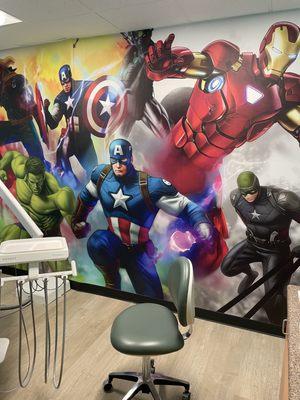 Superheroes Room