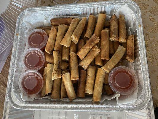 Lumpia Shanghai made from scratch