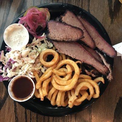 Sliced Beef Brisket Plate