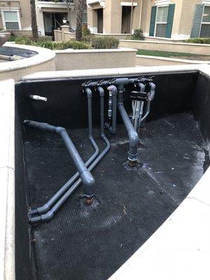 We do work on commercial fountains!