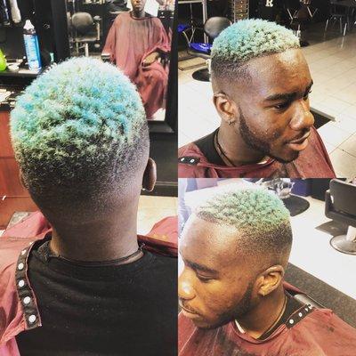 Blended skinfade by Curtis