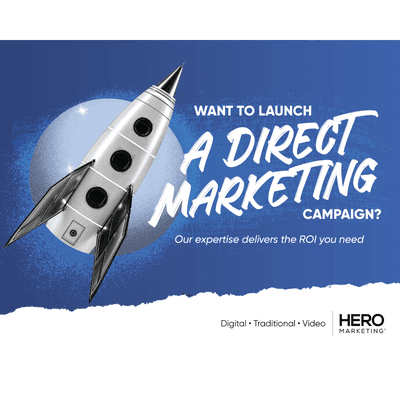 HERO is filled with direct marketing pros who will work to ensure your program hits all it's KPIs.