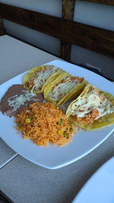 Chicken Tacos Dinner