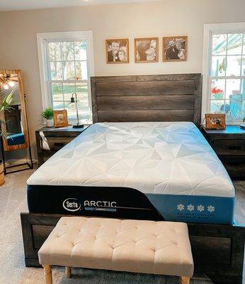 We love our Serta Arctic Hybrid Mattress!!