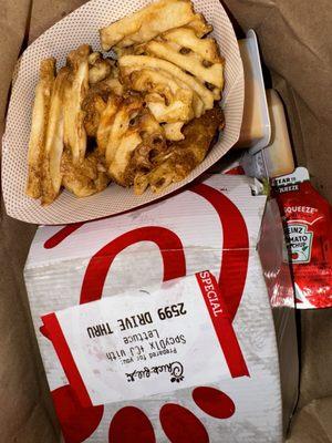 Large Chick-fil-A Waffle Potato Fries-