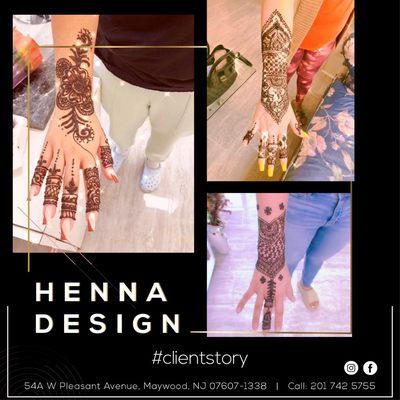 Our Hena designs.