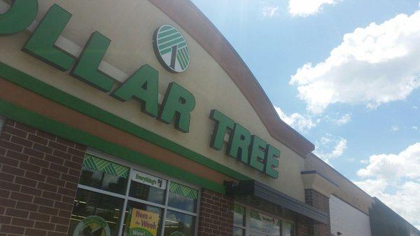 Storefront of Dollar Tree on 30th and Nicollet Avenue in South Minneapolis.