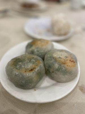 Chive dumplings