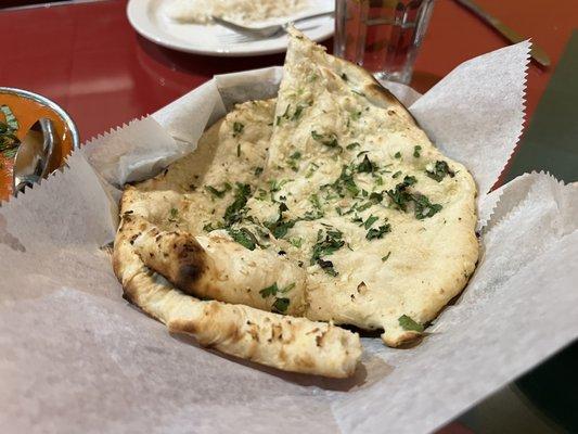 12/29/2022 - Garlic naan $3.99