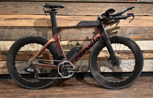 Custom PSeries triathlon bike