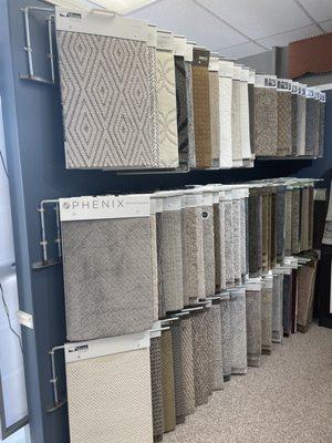 Stop by to look at our HUGE selection of carpet and flooring!