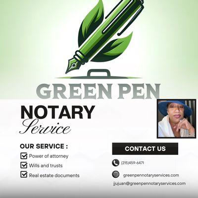 Green Pen Mobile Notary Services