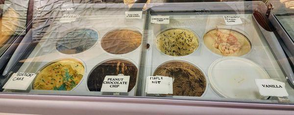 Featured ice cream flavors (7/19/24)