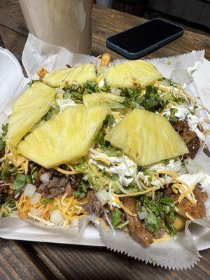 Pastor/asada fries