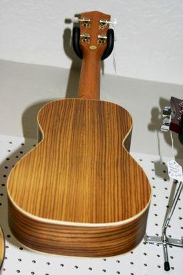 Zebra Wood Ukulele by Ohana